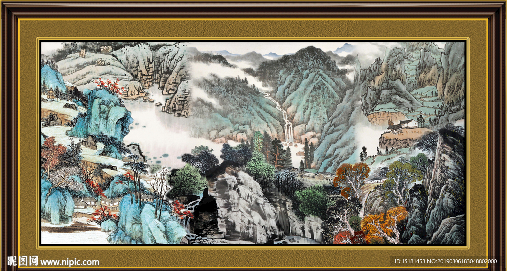 国画山水