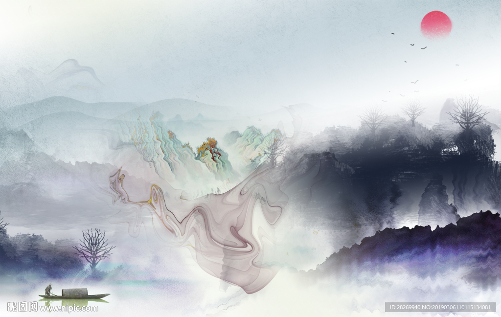 山水画