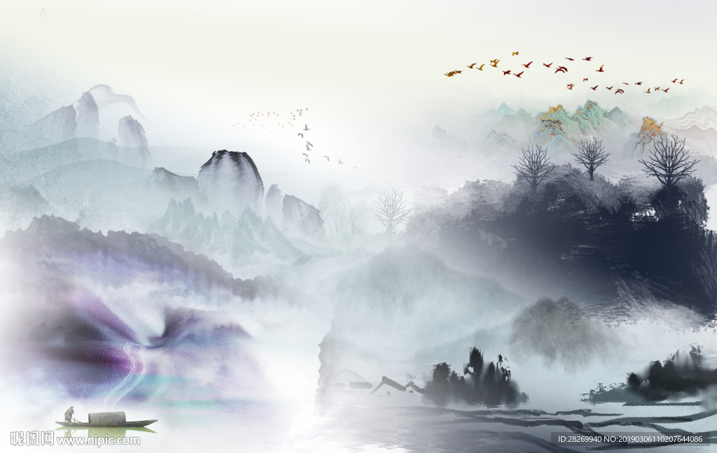 山水画