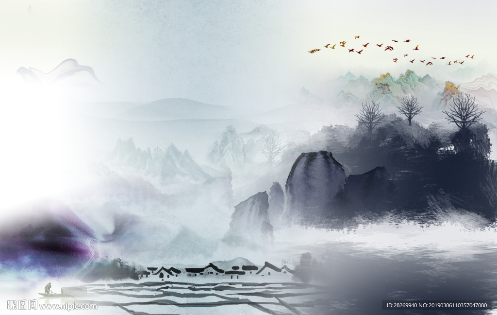 山水画