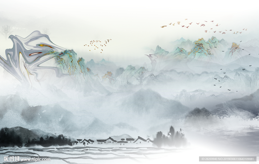 山水画