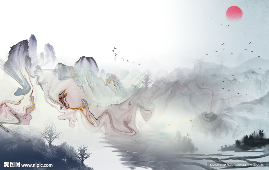 山水画