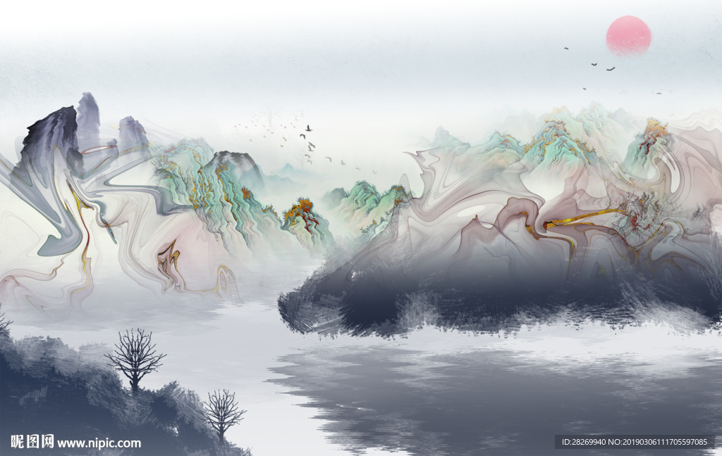 山水画