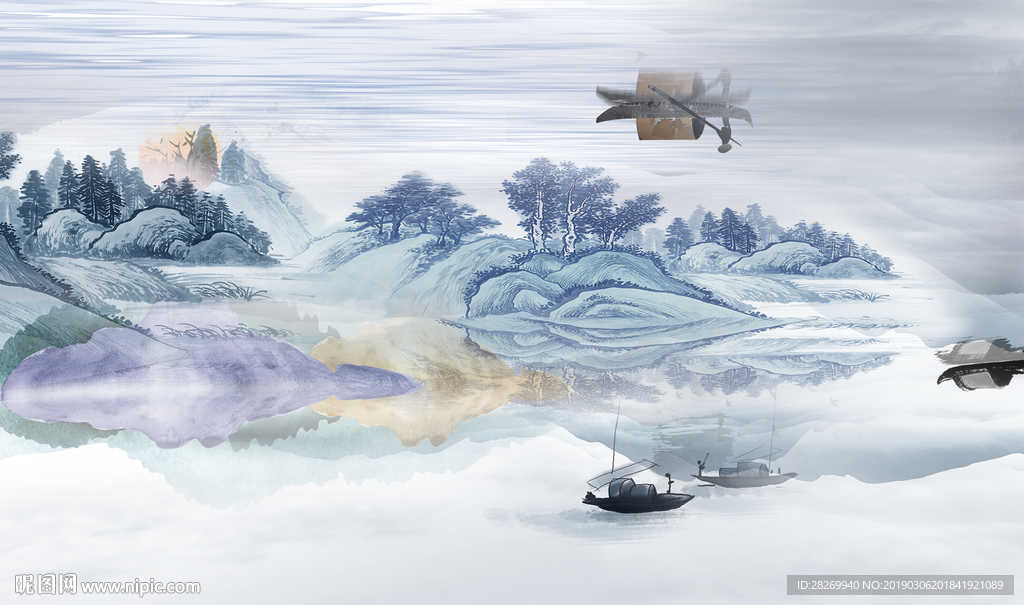 水墨画
