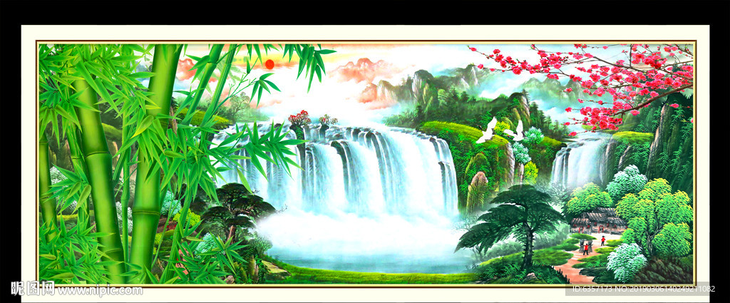 山水画