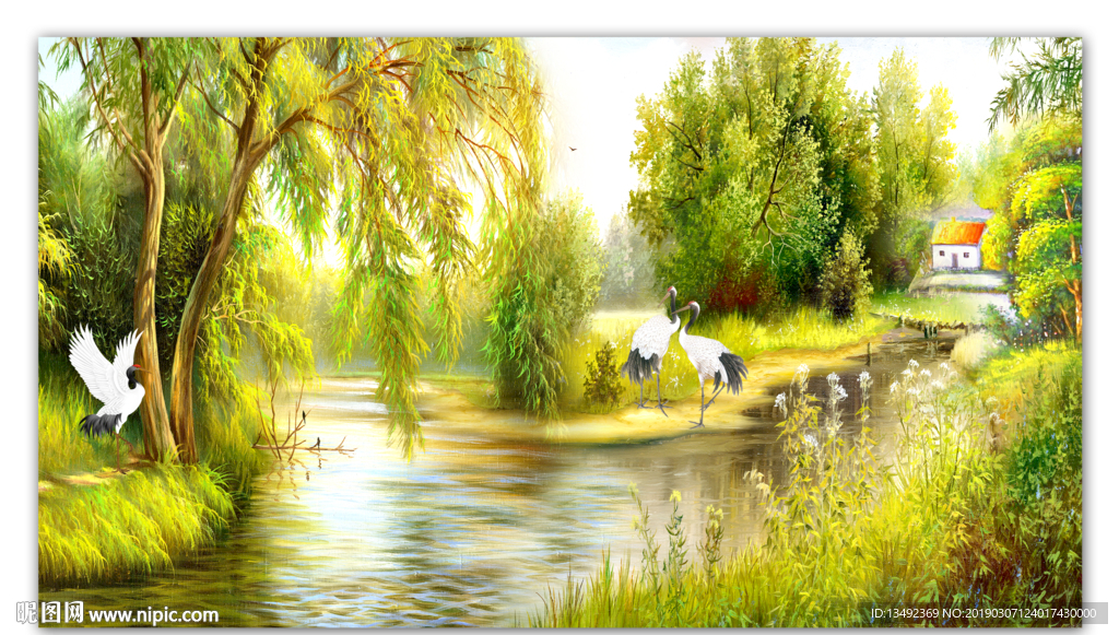 油画风景