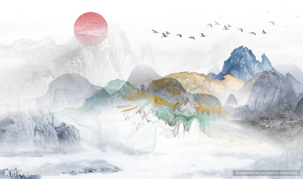 国画风景