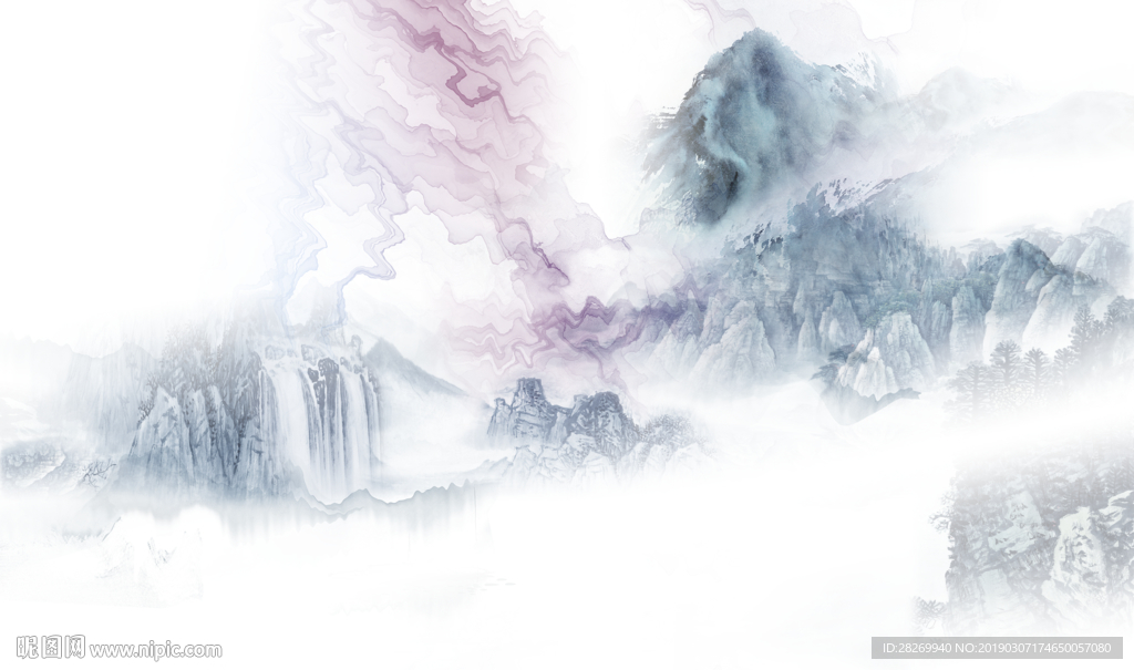 意境山水画