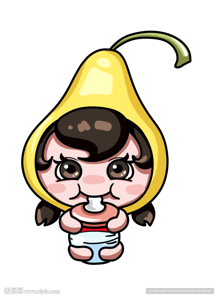 雪梨头宝贝卡通人物