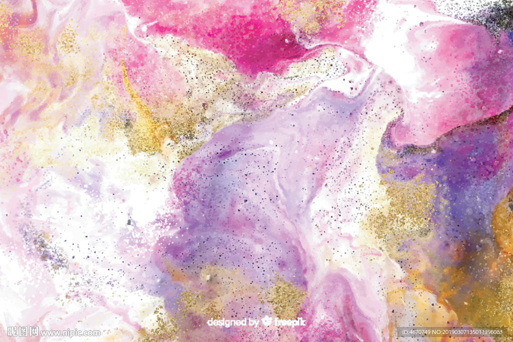 炫彩抽象大理石纹理背景