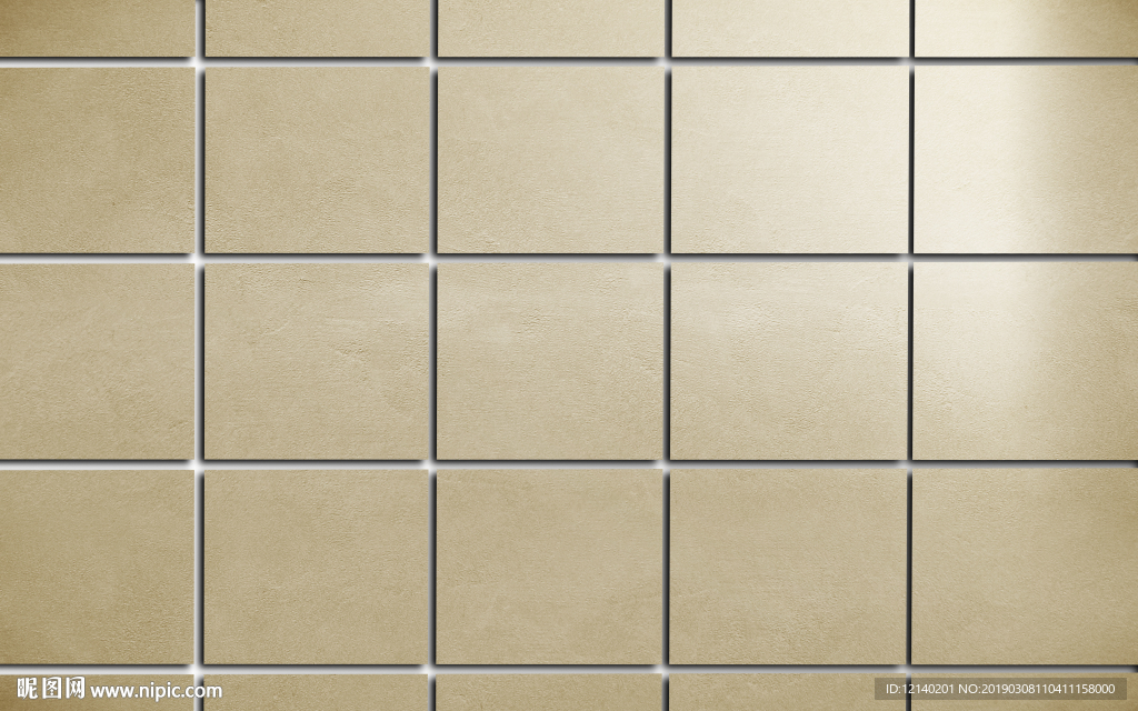 现代简约方块背景墙