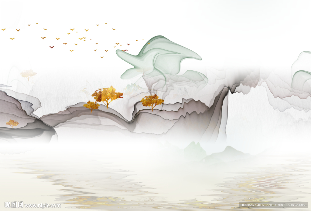 水墨画