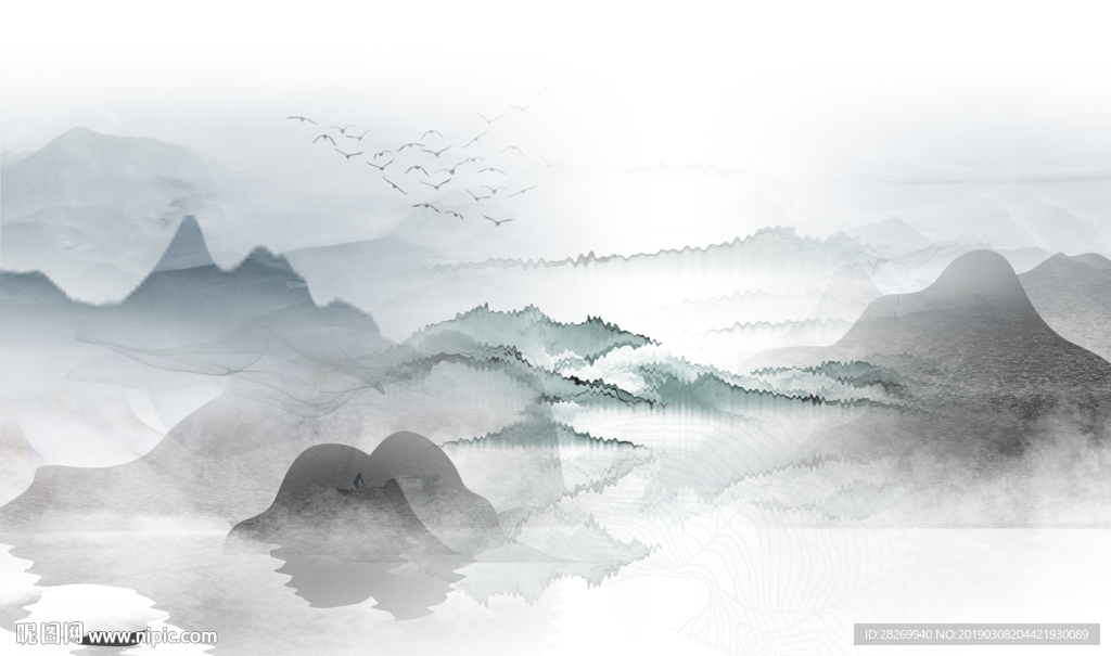 水墨画