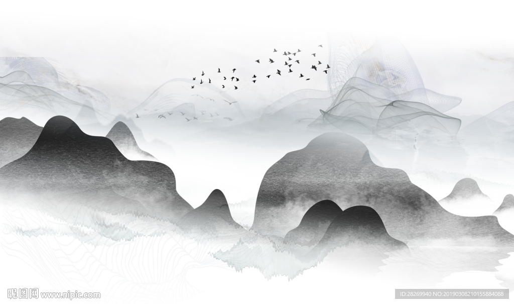 水墨画