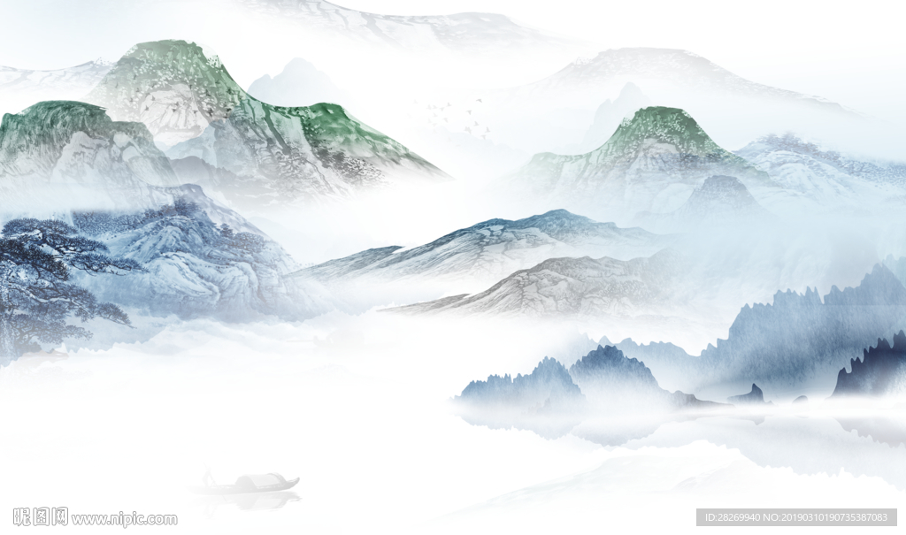 水墨画