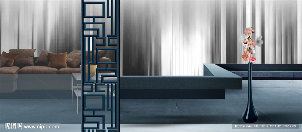 地产新中式新亚洲主形象