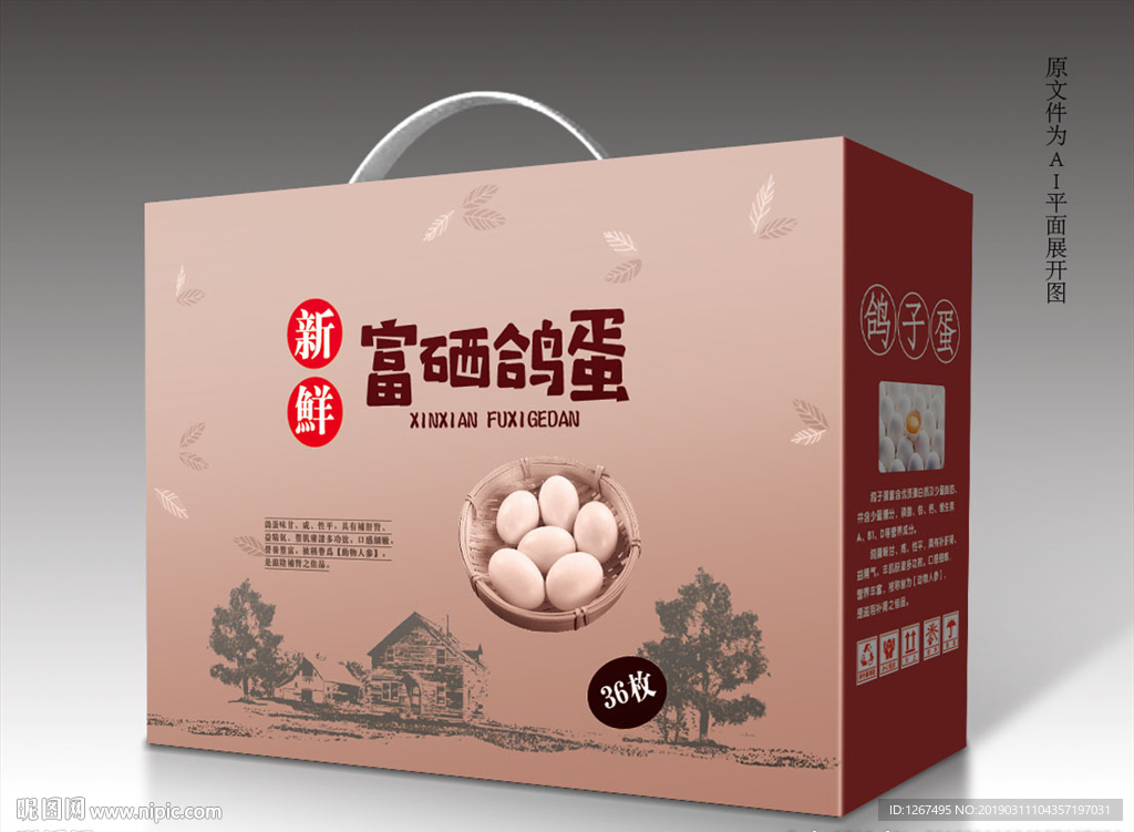 鸽蛋包装