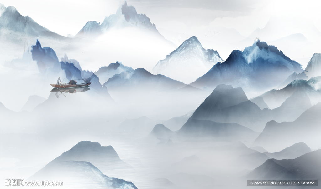 创意水墨画