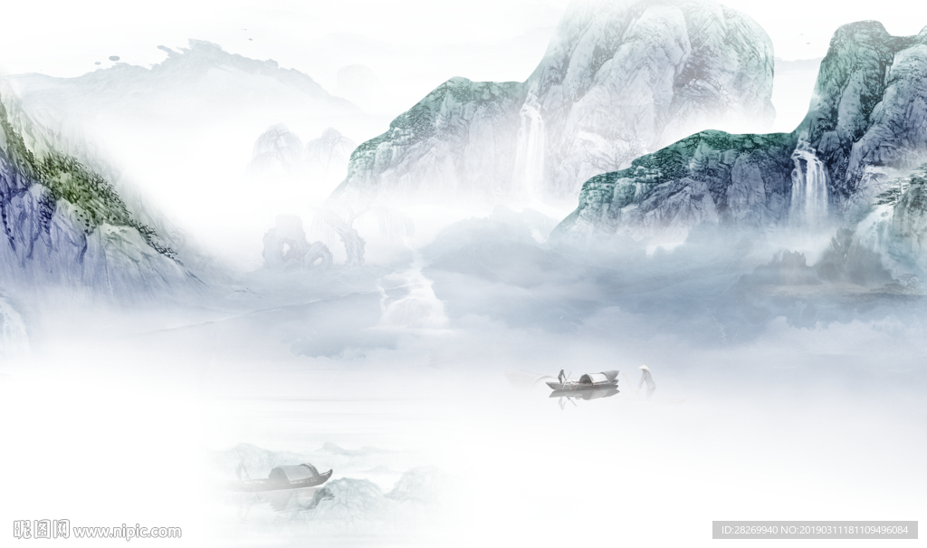 新中式山