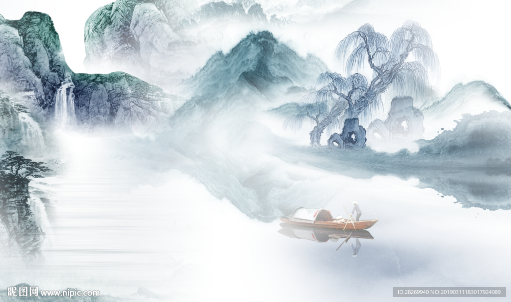 山水装饰画