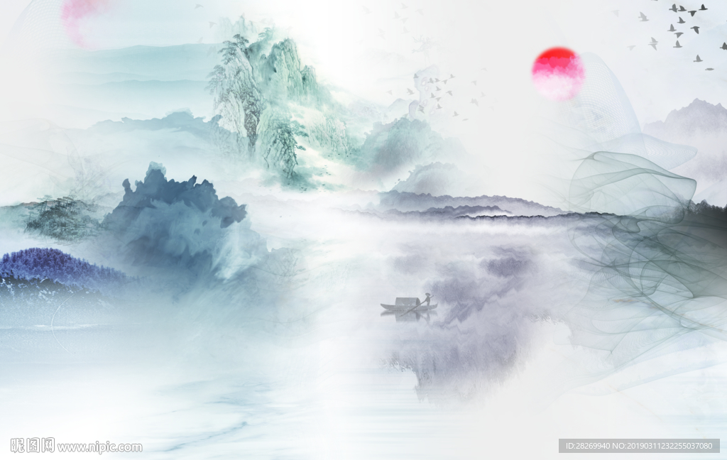 中国风背景墙