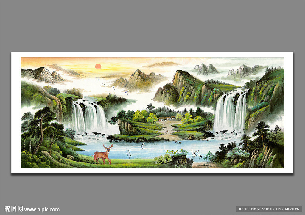 山水画