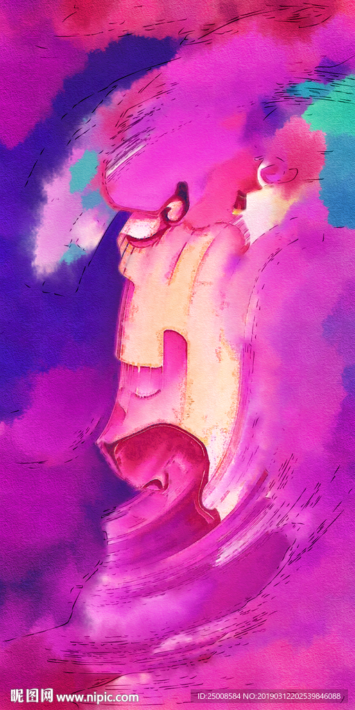 油画