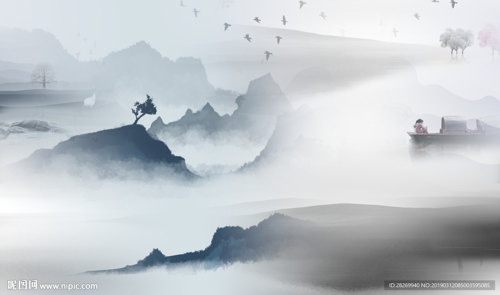 山水装饰画