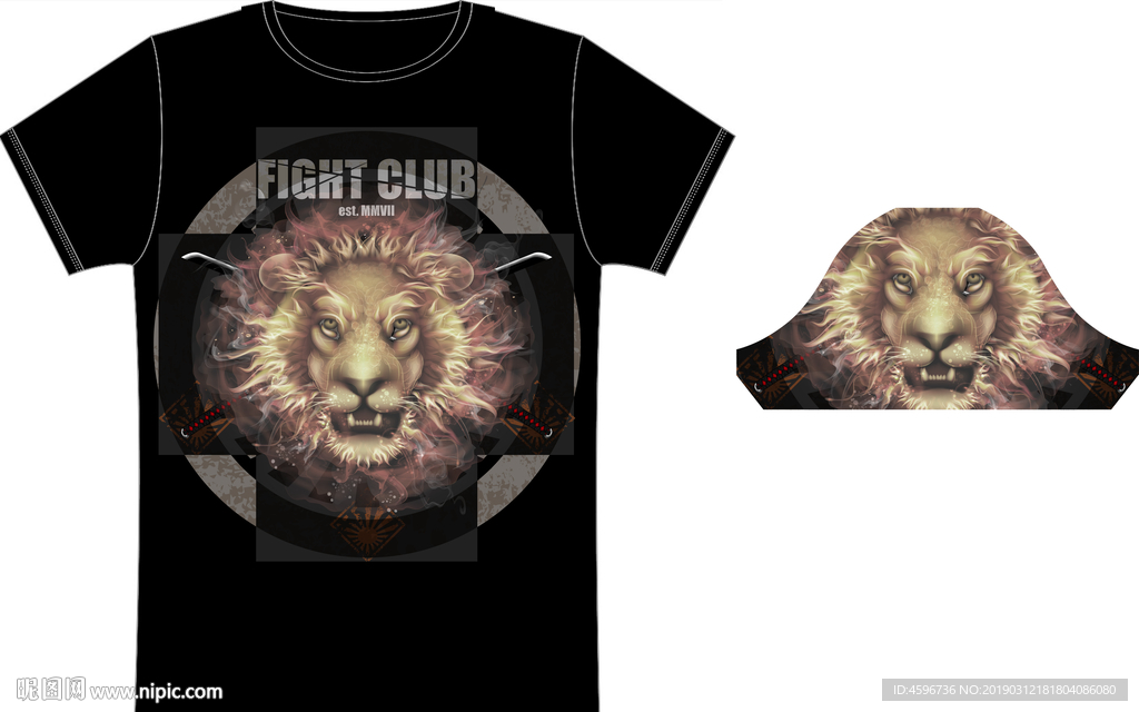 男装 T恤 数码 印花 高清