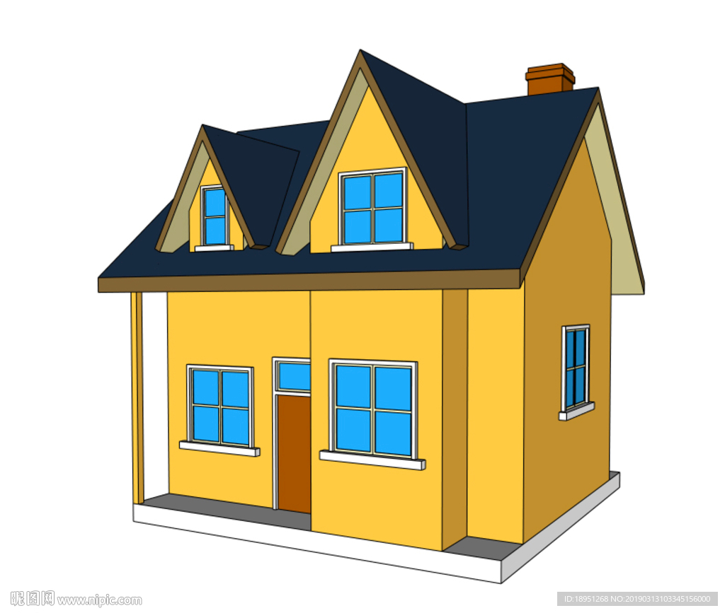 3D  房屋建筑