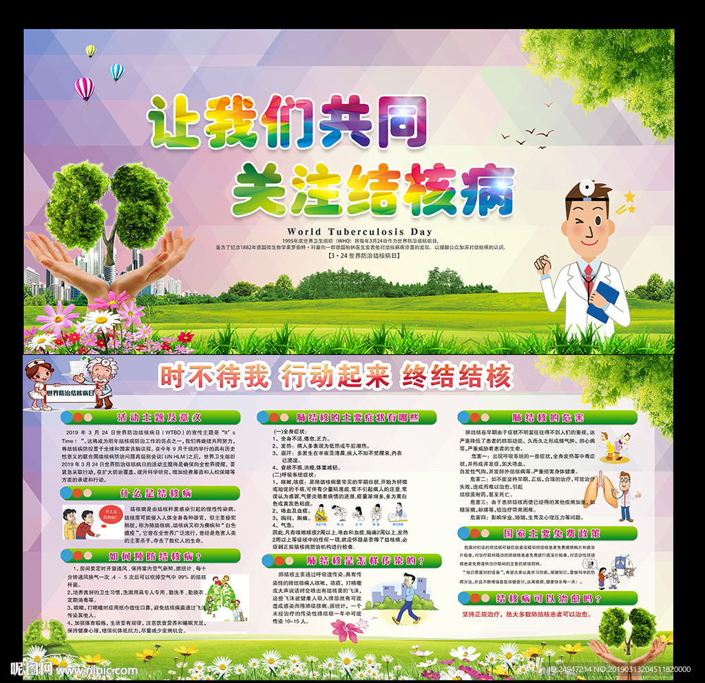 结核病展板