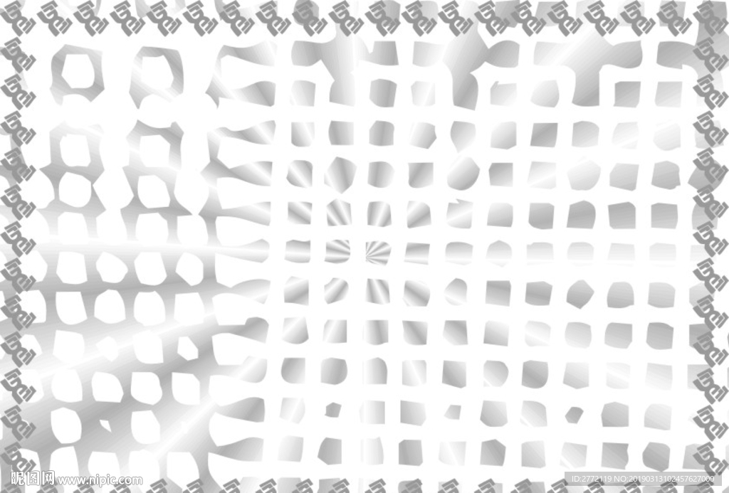 闪光银 特约证书纹