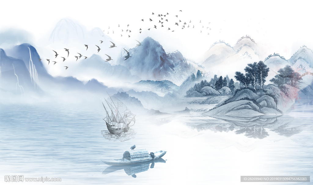 中式水墨