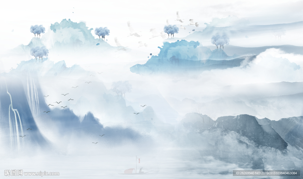 水墨画