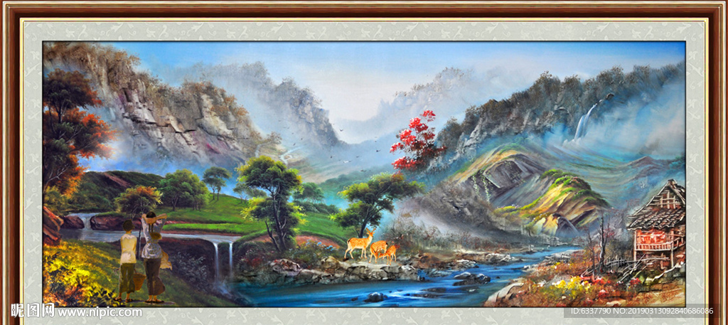 风景油画