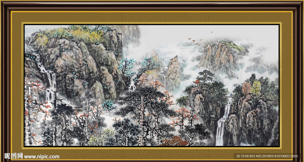 国画水墨画