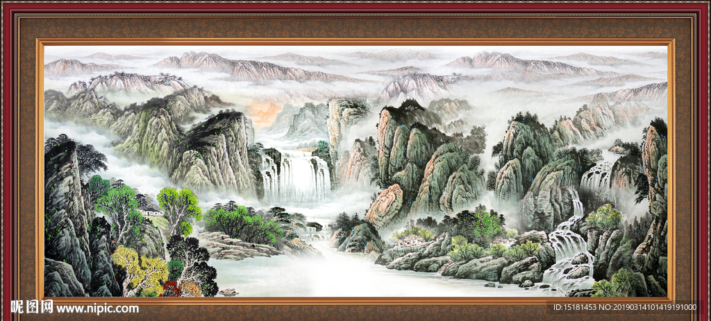 国画水墨