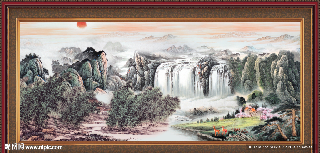 国画水墨画