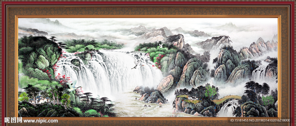 国画水墨画