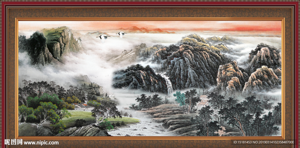 国画水墨