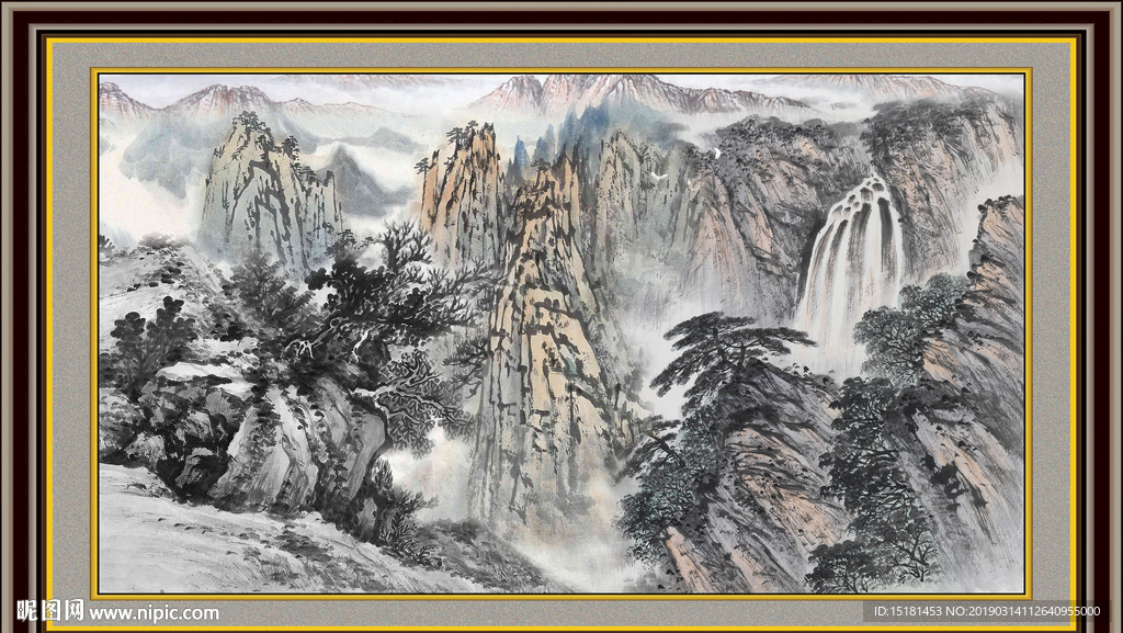 国画水墨