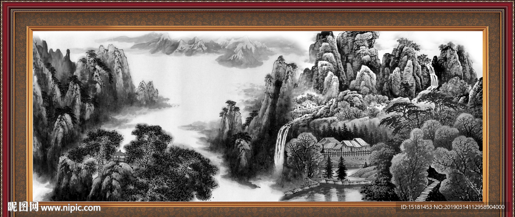 国画山水