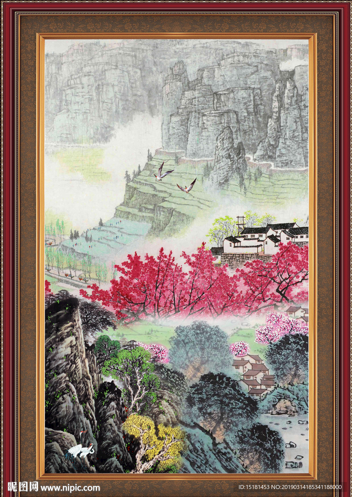国画山水
