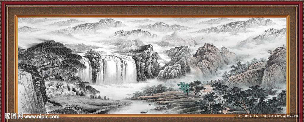 国画山水
