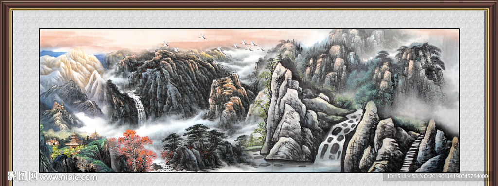 国画山水