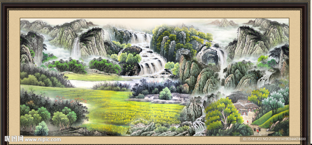 国画山水