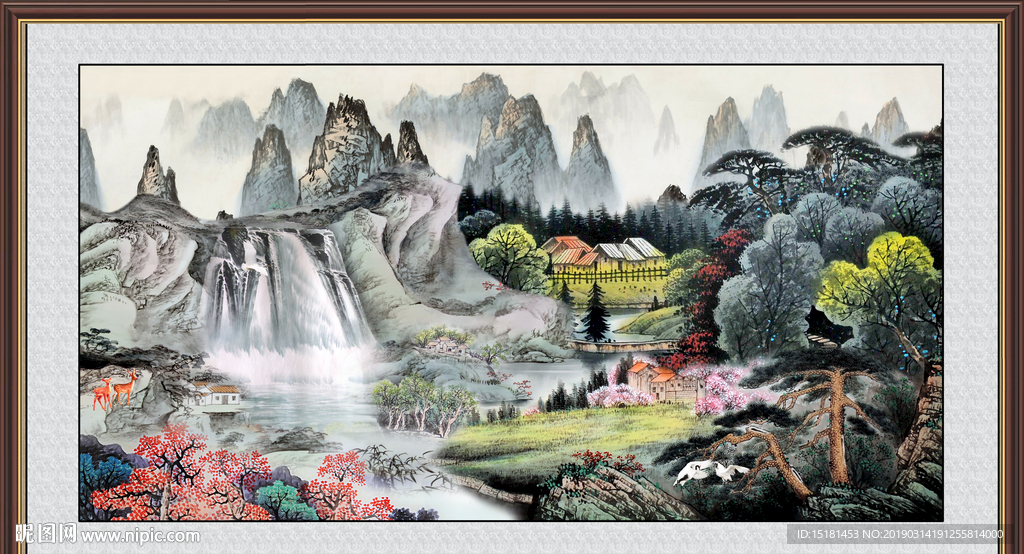 国画山水