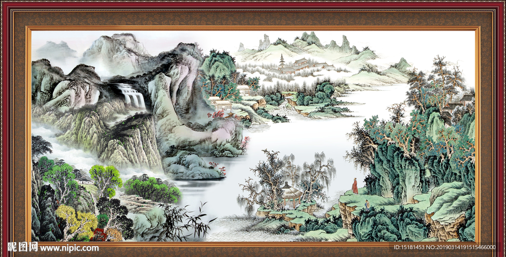 国画山水