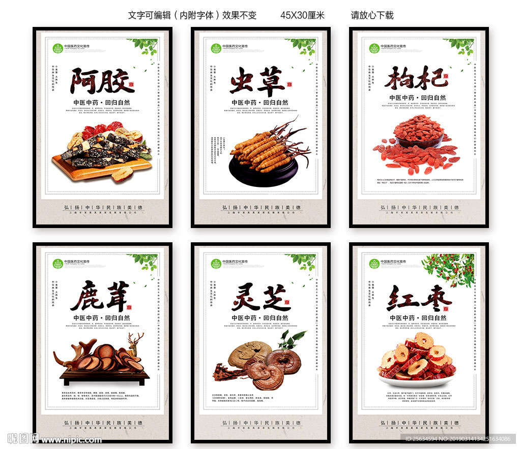 中药宣传海报展板挂图