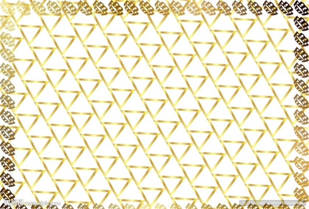金三角 特约证书纹